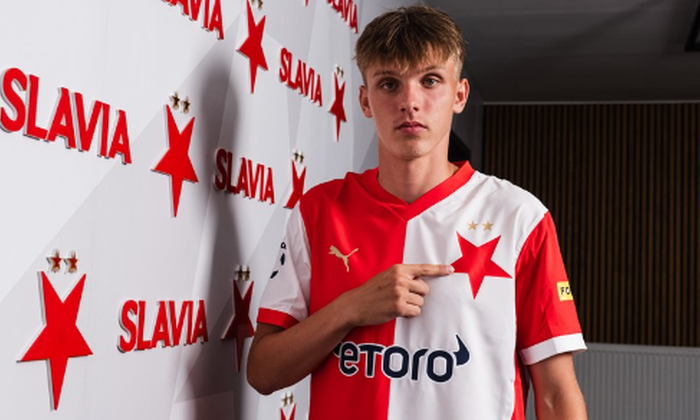 Cizina se nekoná, velký talent si pojistila smlouvou Slavia. Chci si jednou zahrát před vyprodaným Edenem, sní Kolísek