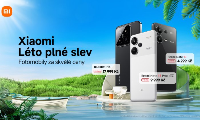 Léto plné slev se Xiaomi: Nepropásněte slevy na mobily, sluchátka a další vychytávky!